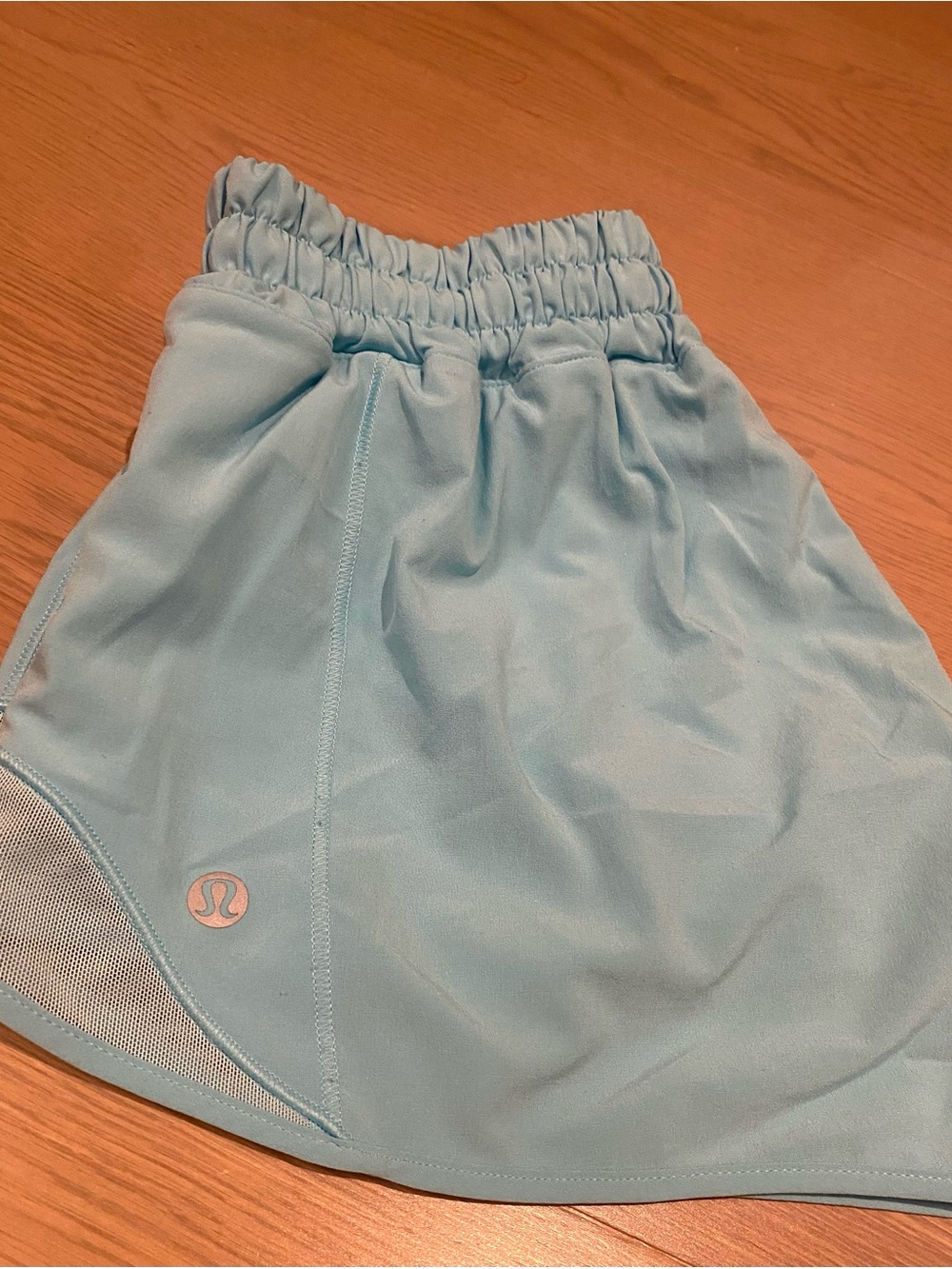 Lululemon Ocean Blue Athletic Shorts Size 8 Womens
